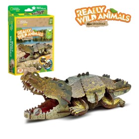 Cubic Fun - National Geographic Animale Salbatice Puzzle 3D Crocodil 54 piese Cubic Fun - 1